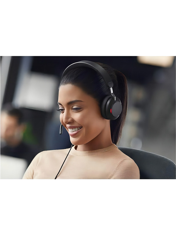Audífonos Jabra Evolve2 40 SE UC (USB-C) con Cancelación de Ruido 6
