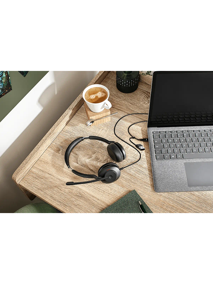 Audífonos Jabra Evolve2 30 SE MS (USB-A) con Cancelación de Ruido 5