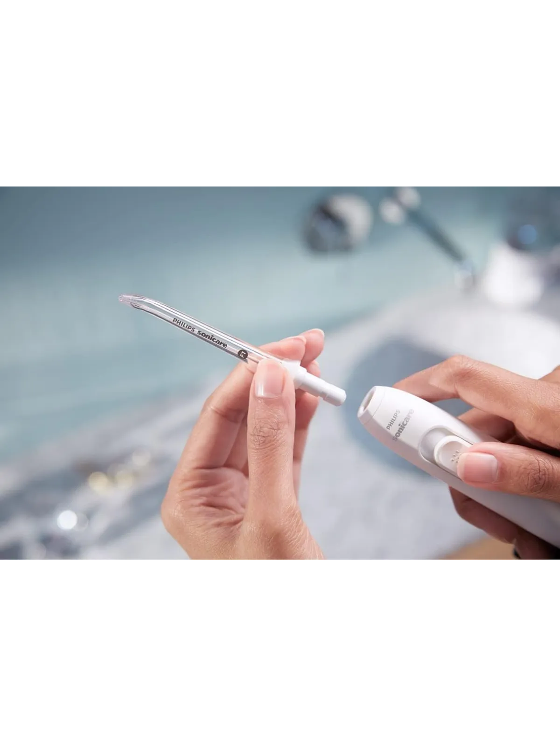 Irrigador bucal Philips Sonicare Power Flosser 3000 Blanco (HX3711/20) 5