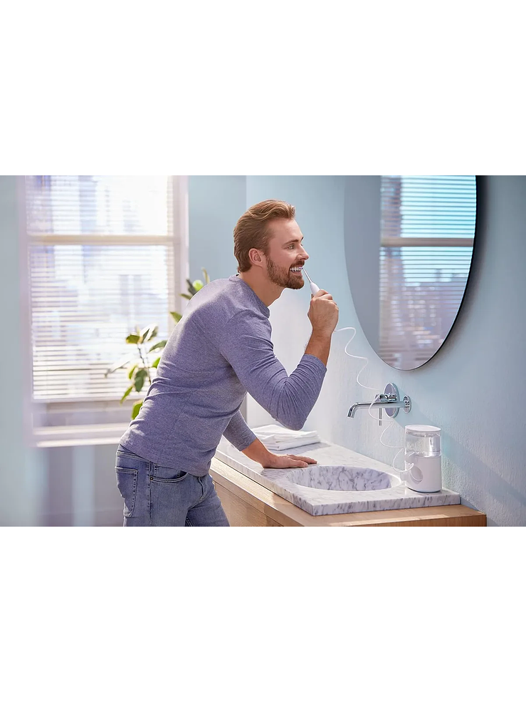 Irrigador bucal Philips Sonicare Power Flosser 3000 Blanco (HX3711/20) 10