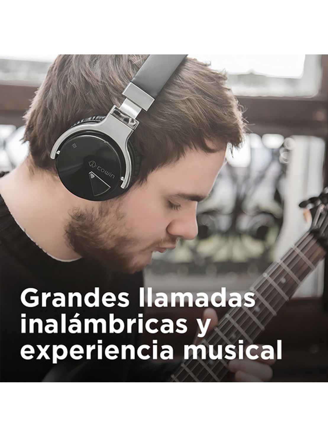 Audífonos Over-head Cowin E7 Con Cancelación De Ruido 6