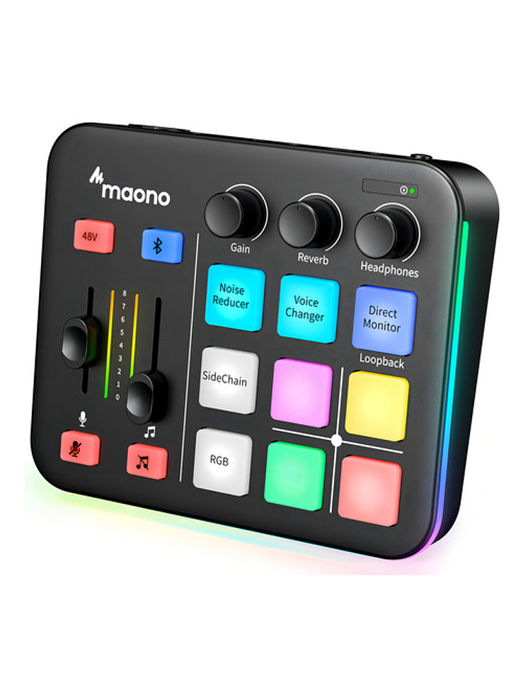Mixer Audio Maono G1 Neo para Streamer USB+XLR 1
