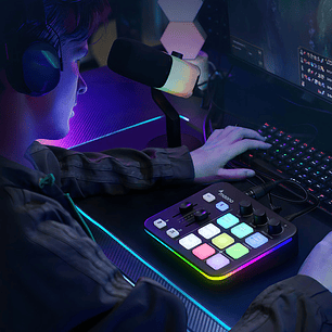 Mixer Audio Maono G1 Neo para Streamer USB+XLR