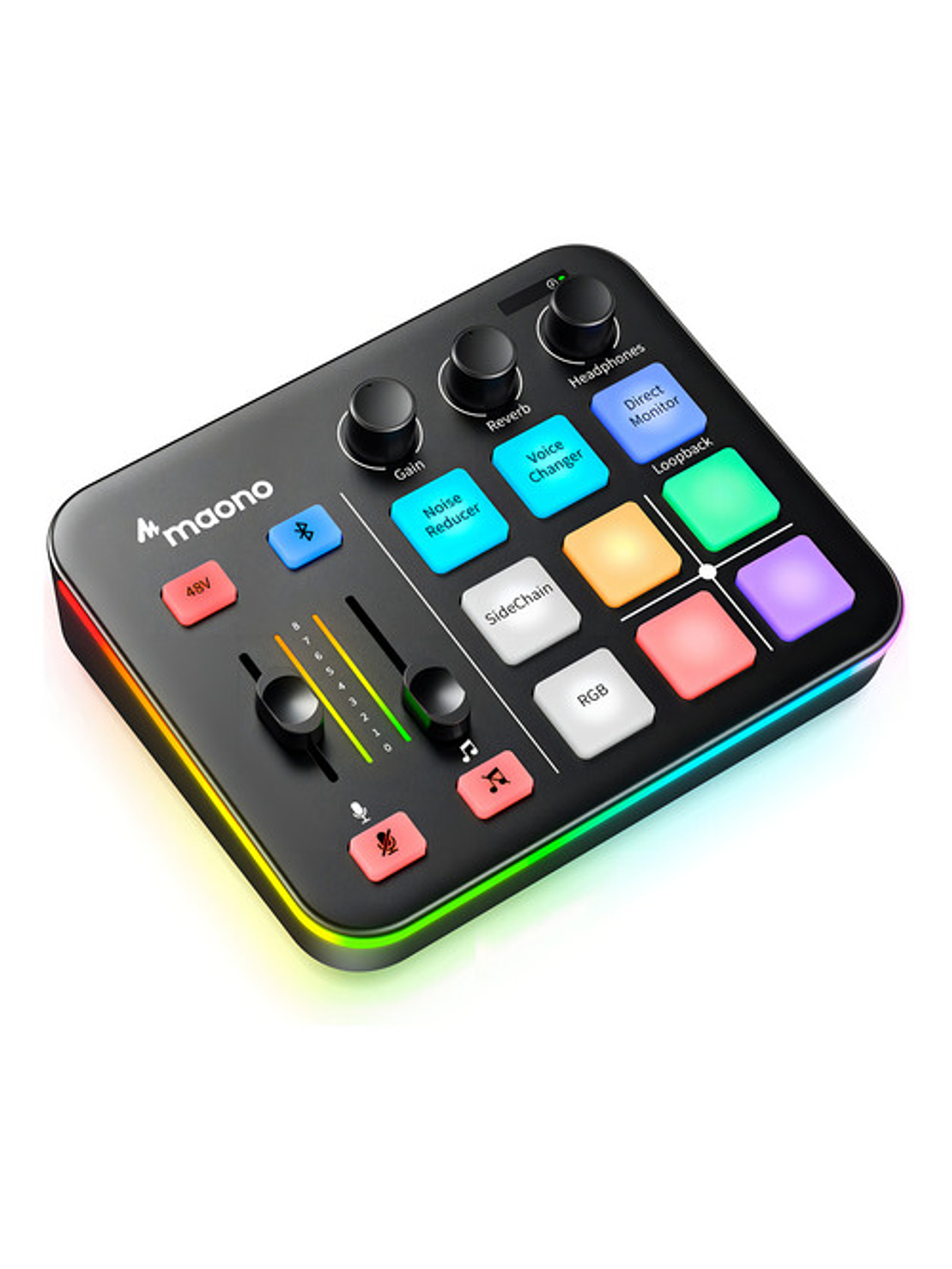 Mixer Audio Maono G1 Neo para Streamer USB+XLR 3