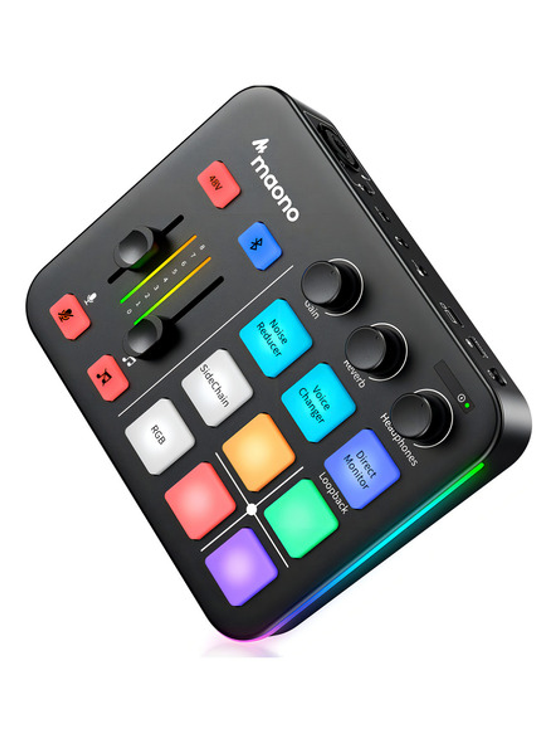 Mixer Audio Maono G1 Neo para Streamer USB+XLR 6