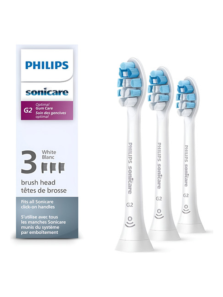 Repuesto Cabezal Philips Sonicare G2 Optimal Cuidado Encías (X3) 1