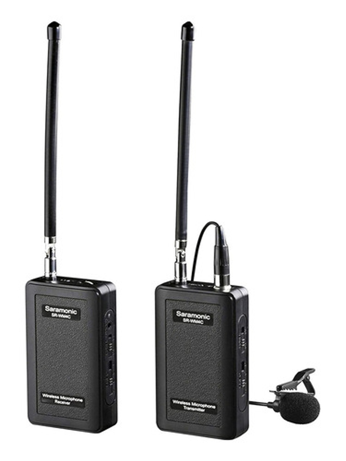 Micrófono Saramonic Inalámbrico Dinámico Omnidireccional Negro Sr-wm4c Lavalier 2