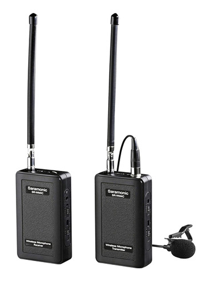 Micrófono Saramonic Inalámbrico Dinámico Omnidireccional Negro Sr-wm4c Lavalier 2