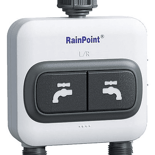 Kit de Riego Rainpoint de 2 Zonas con Sensores y Hub WiFi