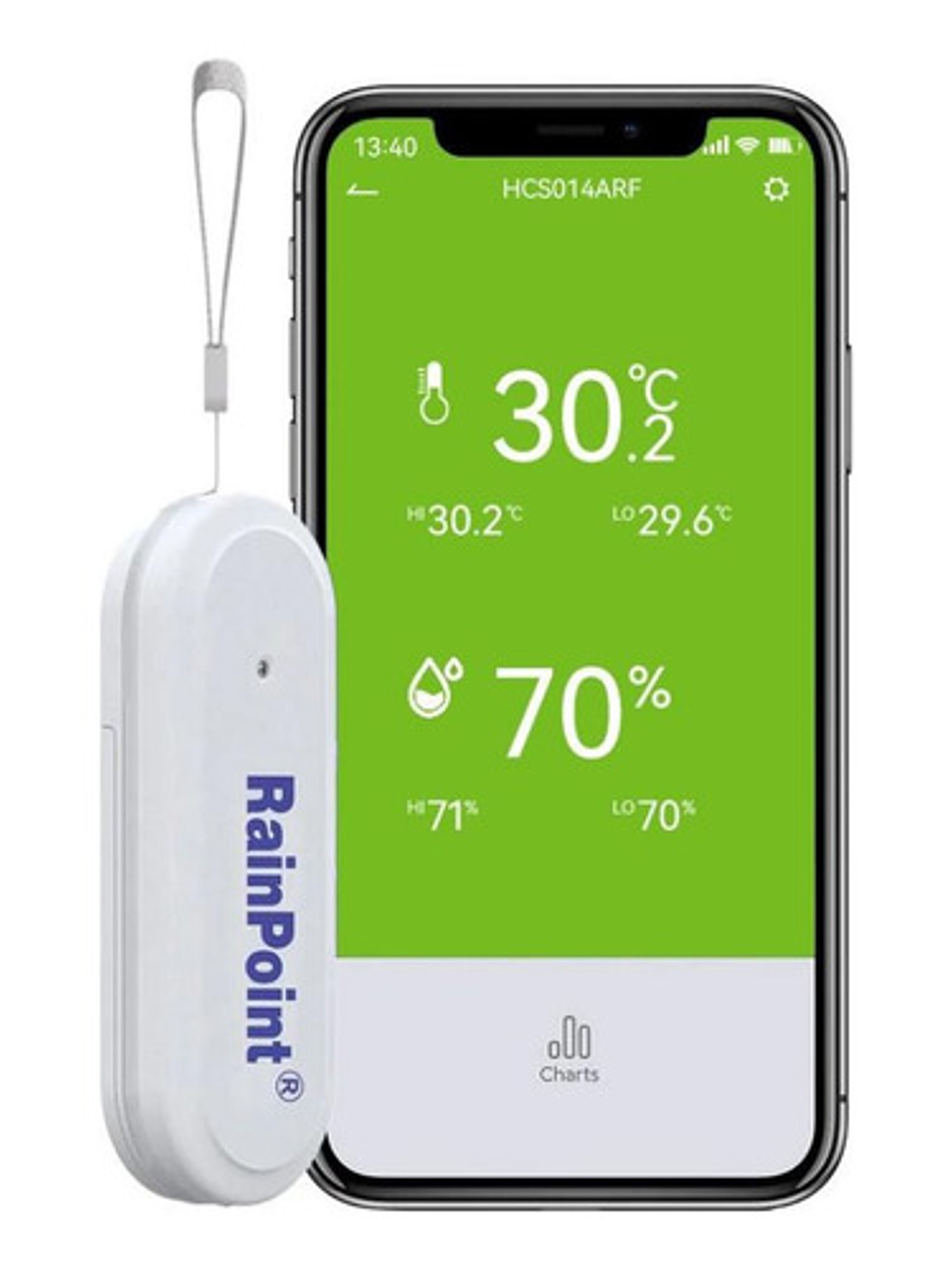 Kit de Riego Rainpoint de 2 Zonas con Sensores y Hub WiFi 8