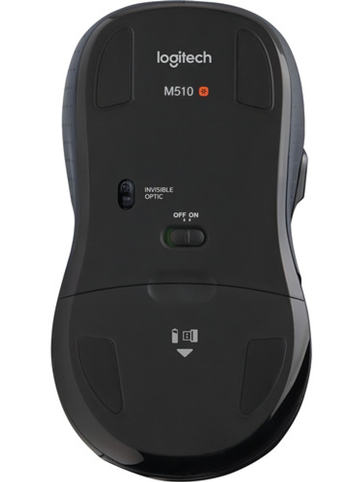 Mouse Inalámbrico Logitech M510 Negro 4
