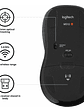 Mouse Inalámbrico Logitech M510 Negro - Miniatura 5