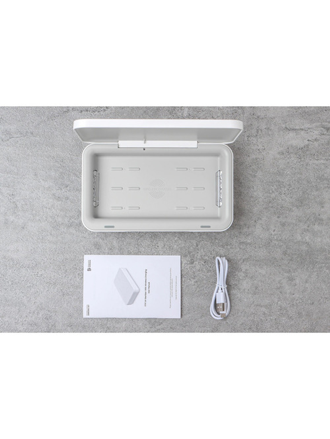 Samsung Cargador Inalámbrico 10w + Esterilizador Uv 5