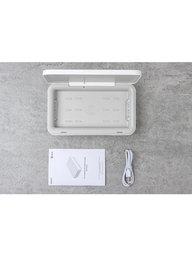 Samsung Cargador Inalámbrico 10w + Esterilizador Uv 5