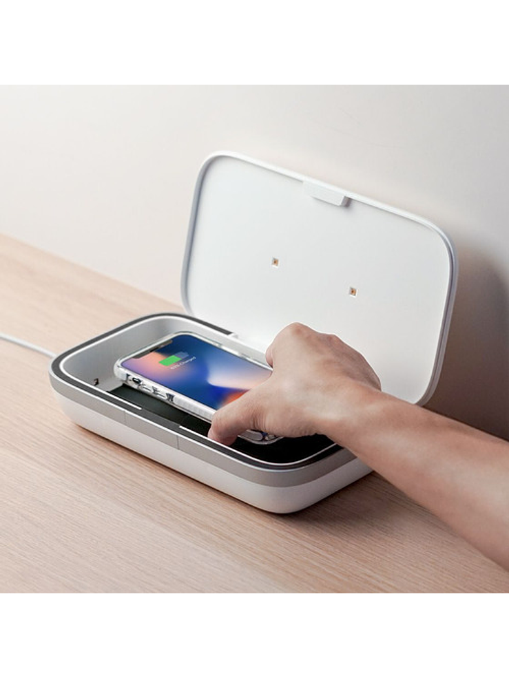 Samsung Cargador Inalámbrico 10w + Esterilizador Uv 7