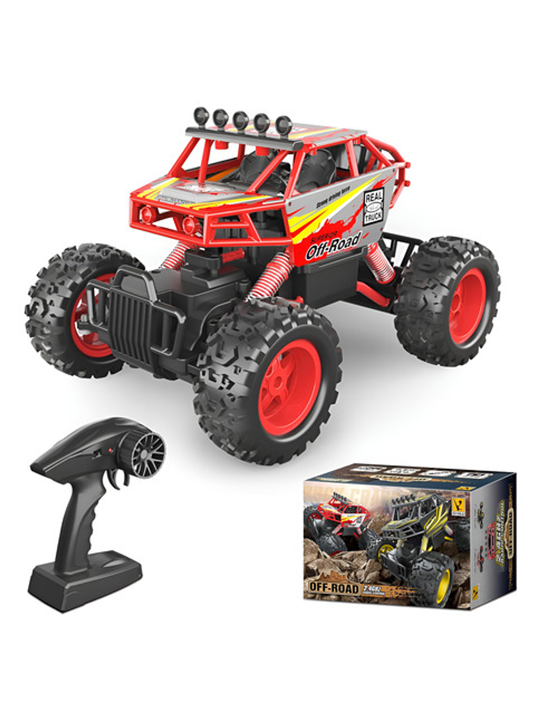 Vehículo Control Remoto Guokai 4wd Rc Rock Crawler 1:14 1