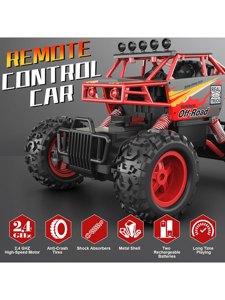 Vehículo Control Remoto Guokai 4wd Rc Rock Crawler 1:14 2