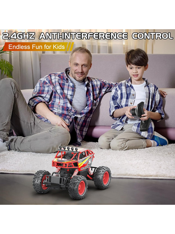 Vehículo Control Remoto Guokai 4wd Rc Rock Crawler 1:14 7