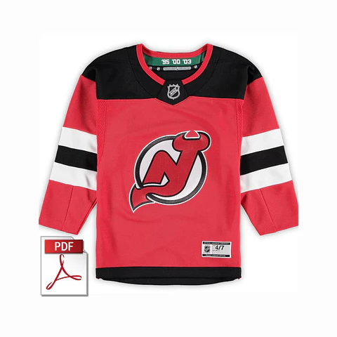 Molde de jersey HOCKEY 01 | HOMBRE