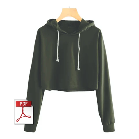 MOLDE DE HODDIE CORTO 01 | DAMA