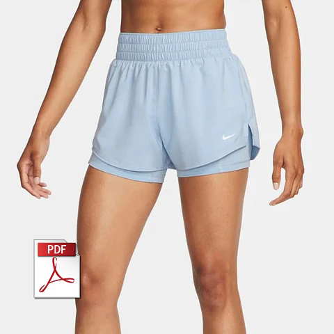 MOLDE DE SHORT 02 | DAMA
