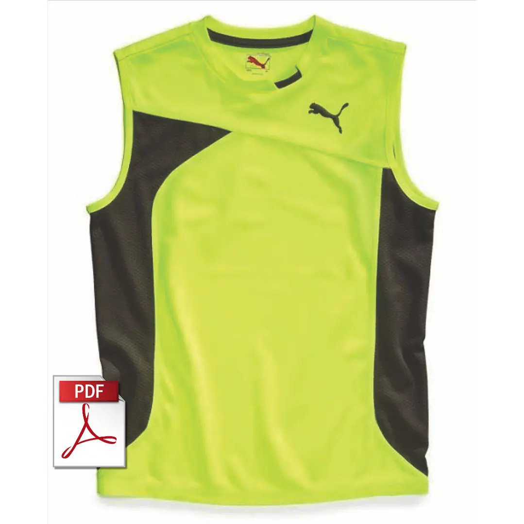 MOLDE DE MUSCULOSA 04 | HOMBRE 1