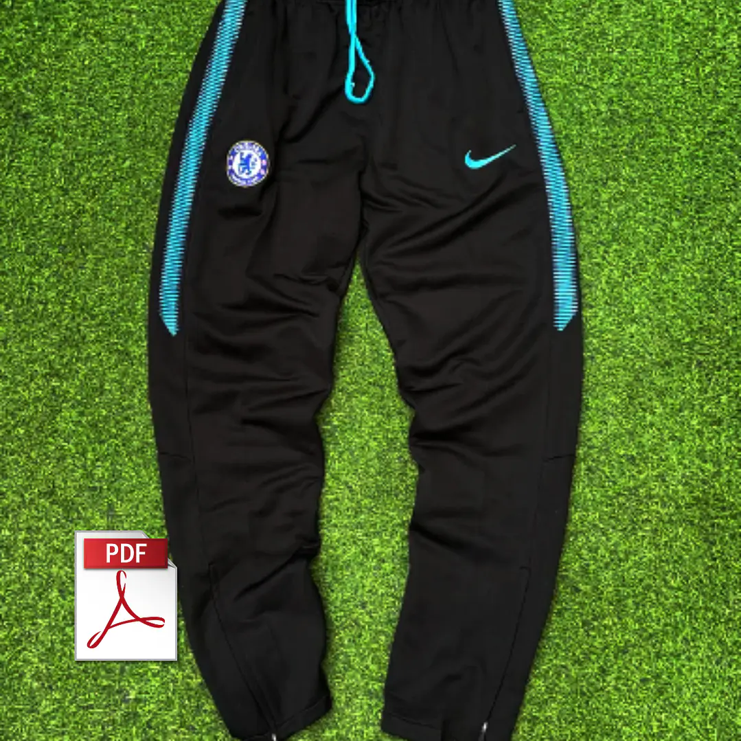 MOLDE DE PANTS 02 | HOMBRE 1