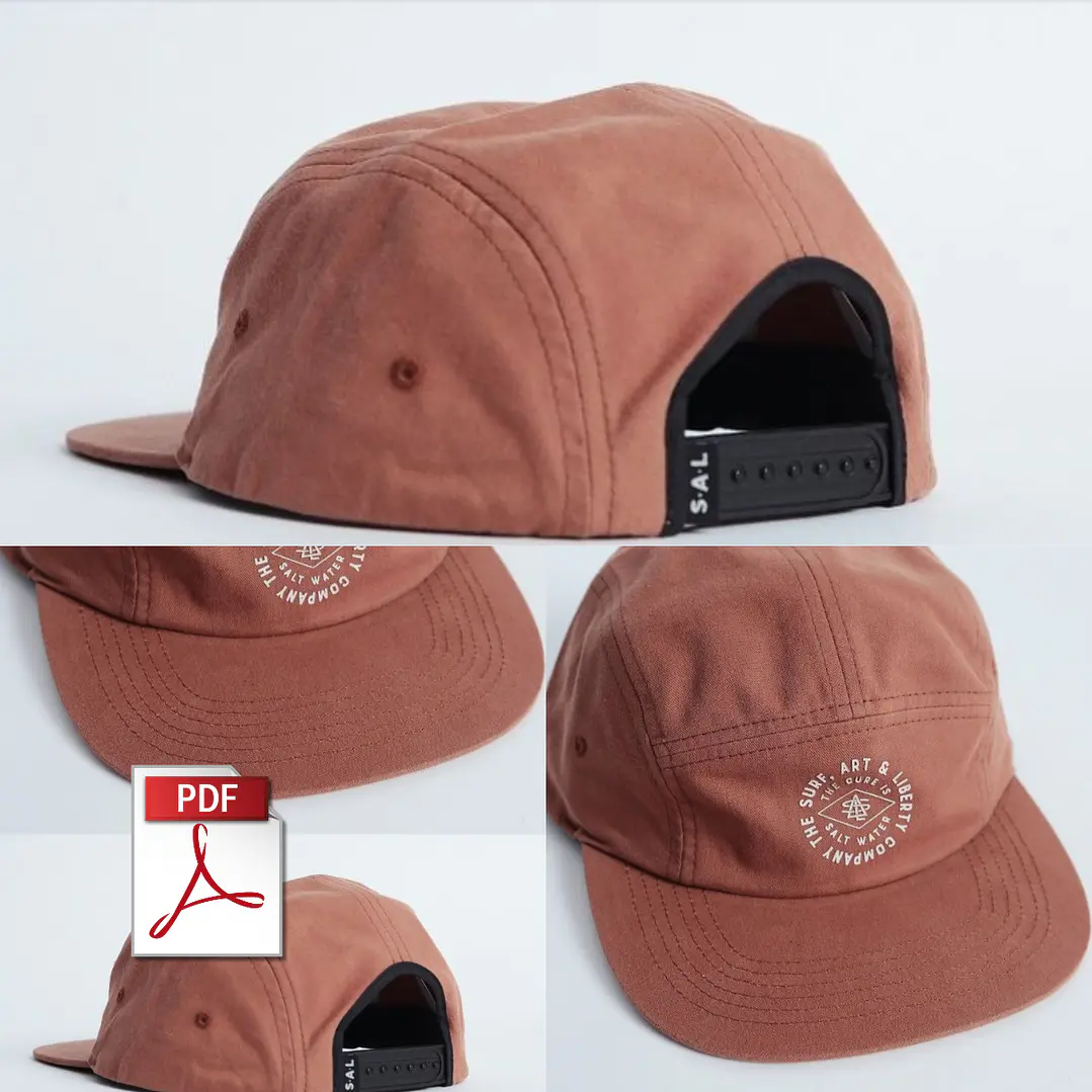 MOLDE DE GORRA 5 PANELES 1