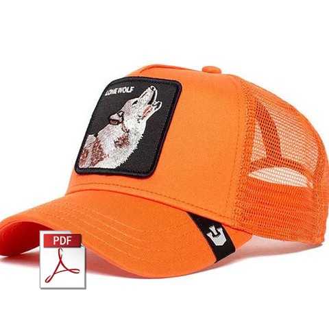 MOLDE DE GORRA TRUCKER 01