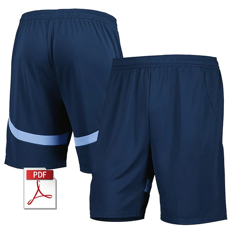 MOLDE DE SHORT O1 2025 | HOMBRE