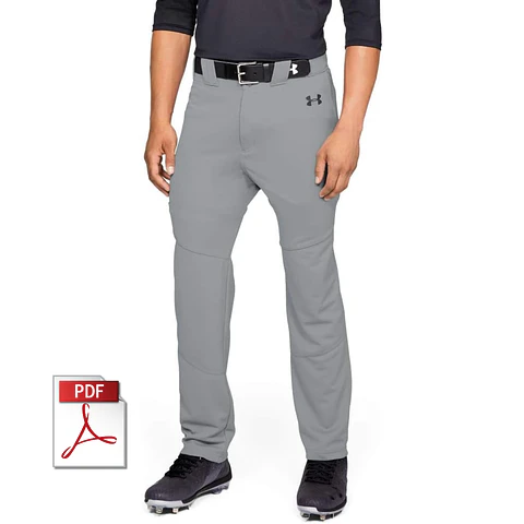 MOLDE DE PANTALÓN BASEBALL 01 | HOMBRE