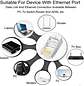 Cat5e X50 Conector Ez Rj45 Funda Metal Blindado Terminal Red - Miniatura 8