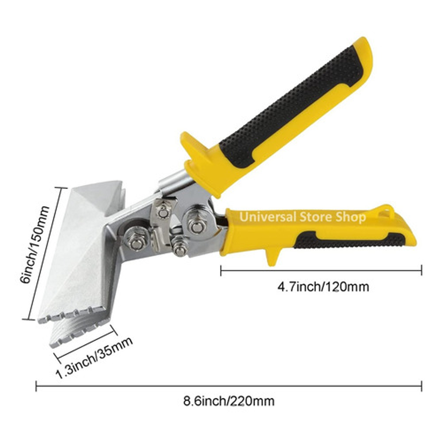 Alicate 15cm Pinza Dobladora Lámina Chapa Metal Metalcon 8