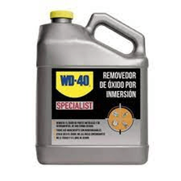 LIMPIADOR REMOVEDOR OXIDO INMERSION WD-40 X GL 3.78LTS  8440001