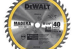 Disco Sierra Circular Dewalt 8 1/4 X 40d X 5/8 Dwa03100