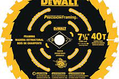 Disco Sierra Circular Dewalt 7 1/4 X 40d