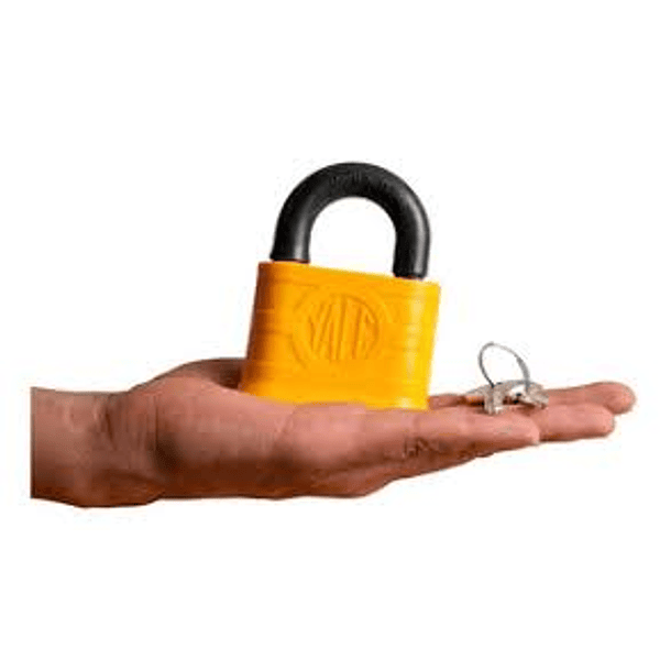 CANDADO YALE 870 ALEMAN INTEMPERIE/AMARILLO 0002047 1