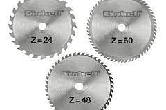 Discos X 3pzas Einhell 8 PLG C/madera T-24,t-48,t-60 Estuche