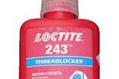 Trabaroscas/bloqueador Loctite 243 50ml Fuerza Media Azul 