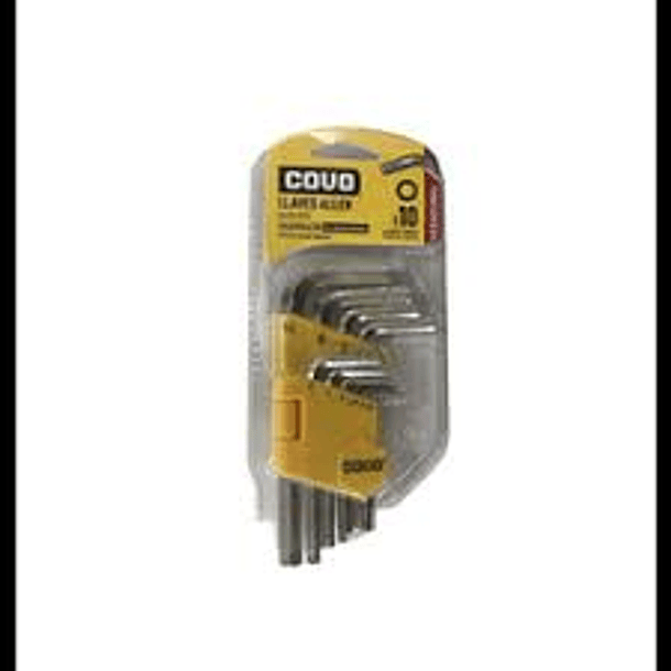 Juego Llaves Bristol Covo 1.5-10 Mm X 10pza