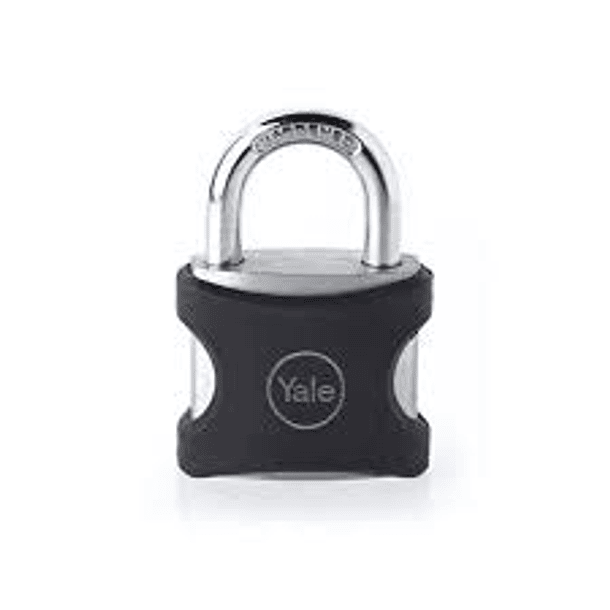 CANDADO YALE ALUMINIO YE3/25 NEGRO 0008855 1