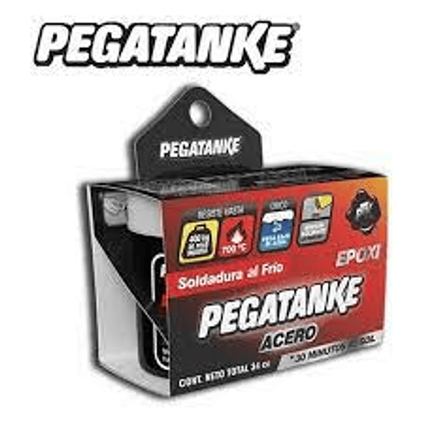 PEGATANKE NEGRO ACERO 44CC