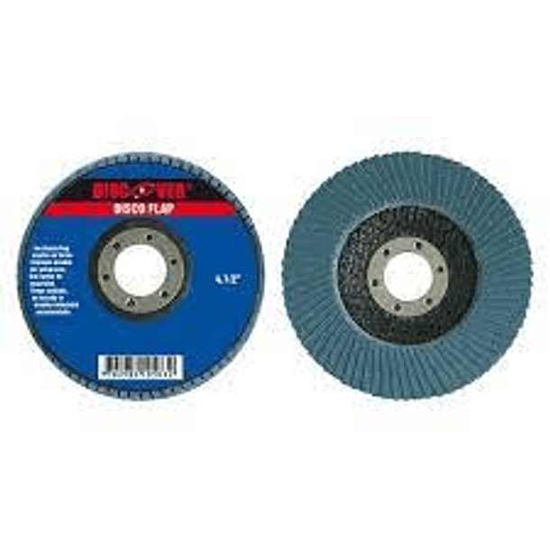 Disco Flap Lija Discover 7pul # 60 2