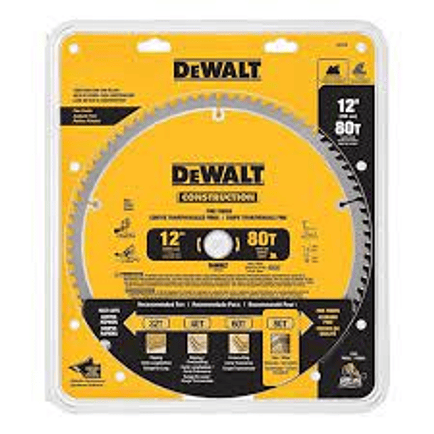 DISCO SIERRA CIRCULAR DEWALT 12