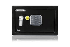 Caja Fuerte / Seguridad Yale Mini Con Llaves Y Clave Digital