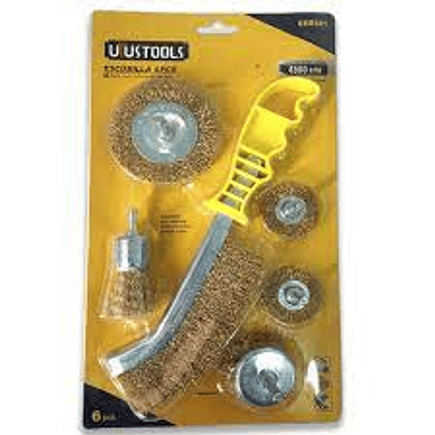 JGO GRATAS PARA TALADRO UYUSTOOLS 6PCS REF.EBR601 