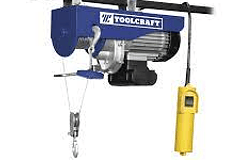 DIFERENCIAL ELECTRICA TOOLCRAFT 1000KG 1700W TC 3502