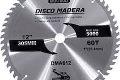 Disco Sierra Circular Uyustools 12 X 60 Dientes Dma612