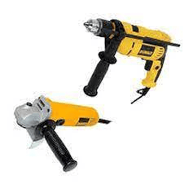 Promo Dewalt Pulidora 41/2 4010+taladro 1/2 Vvr Dwd024