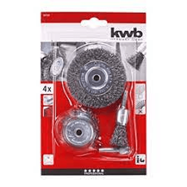 Jgo Gratas Kwb Taladro 4 Pzas 49597500